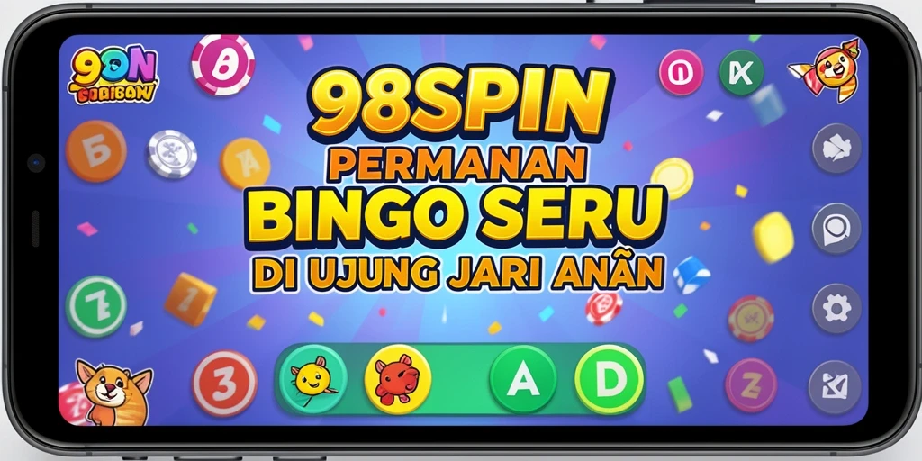 Tampilan gameplay seru Bingo di 98SPIN dengan pemain berinteraksi.