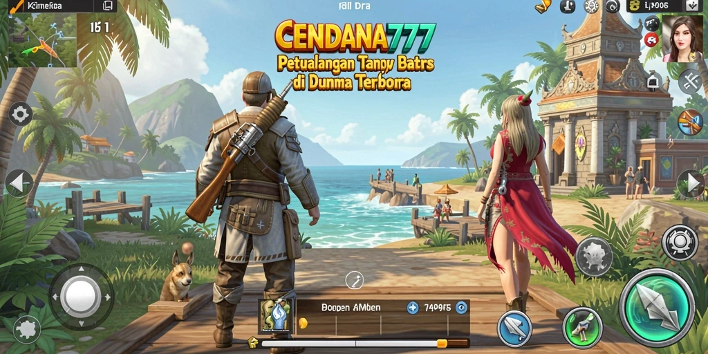 Tampilan menakjubkan dari dunia terbuka di CENDANA777.