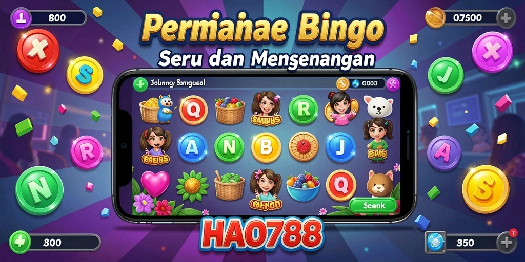 Screenshot gameplay HAO788 menampilkan keseruan bermain Bingo secara real-time.