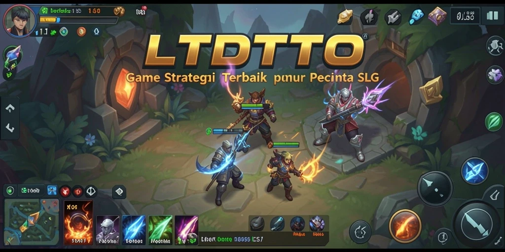 Screenshot utama LTDTOTO menampilkan aksi perang yang mendebarkan.