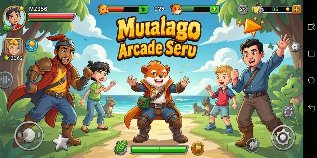 Tampilan gameplay MZ356 yang seru dan penuh tantangan.