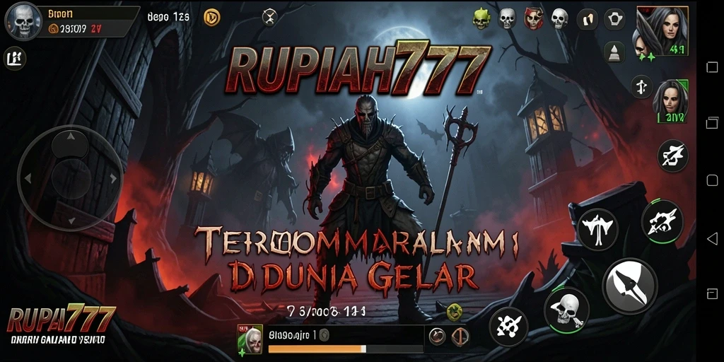 Tangkapan layar dari gameplay menakutkan di RUPIAH777.