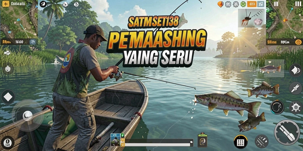 Tangkapan ikan yang memukau dalam SATSET138, pemandangan alami yang menawan.