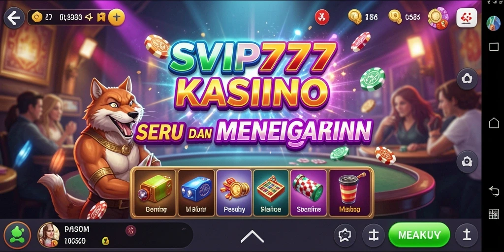 Tampilan seru dan gameplay menegangkan dari SVIP777.